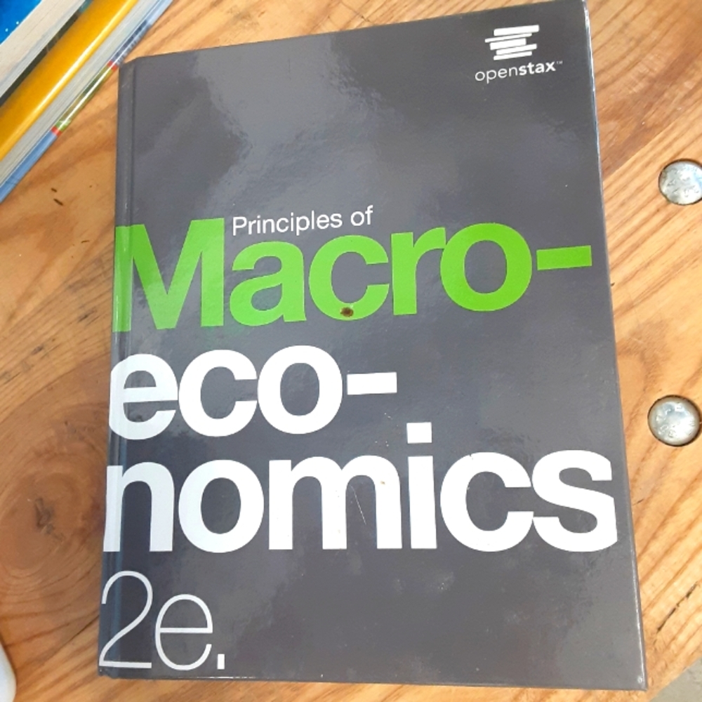 College textbook, NEW Principles of  Macroeconomics 2e by Openstax, Hardcover